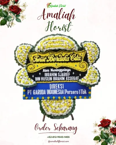 Papan Bunga Duka di Surobayan
