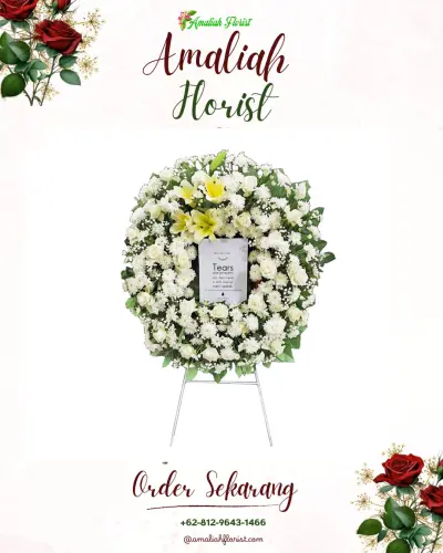 Krans Bunga Duka Cita di Surobayan